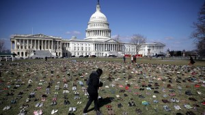 shoes with US Capitol